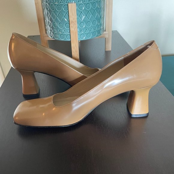 Vintage Via Spiga Square toe heels - Picture 7 of 8